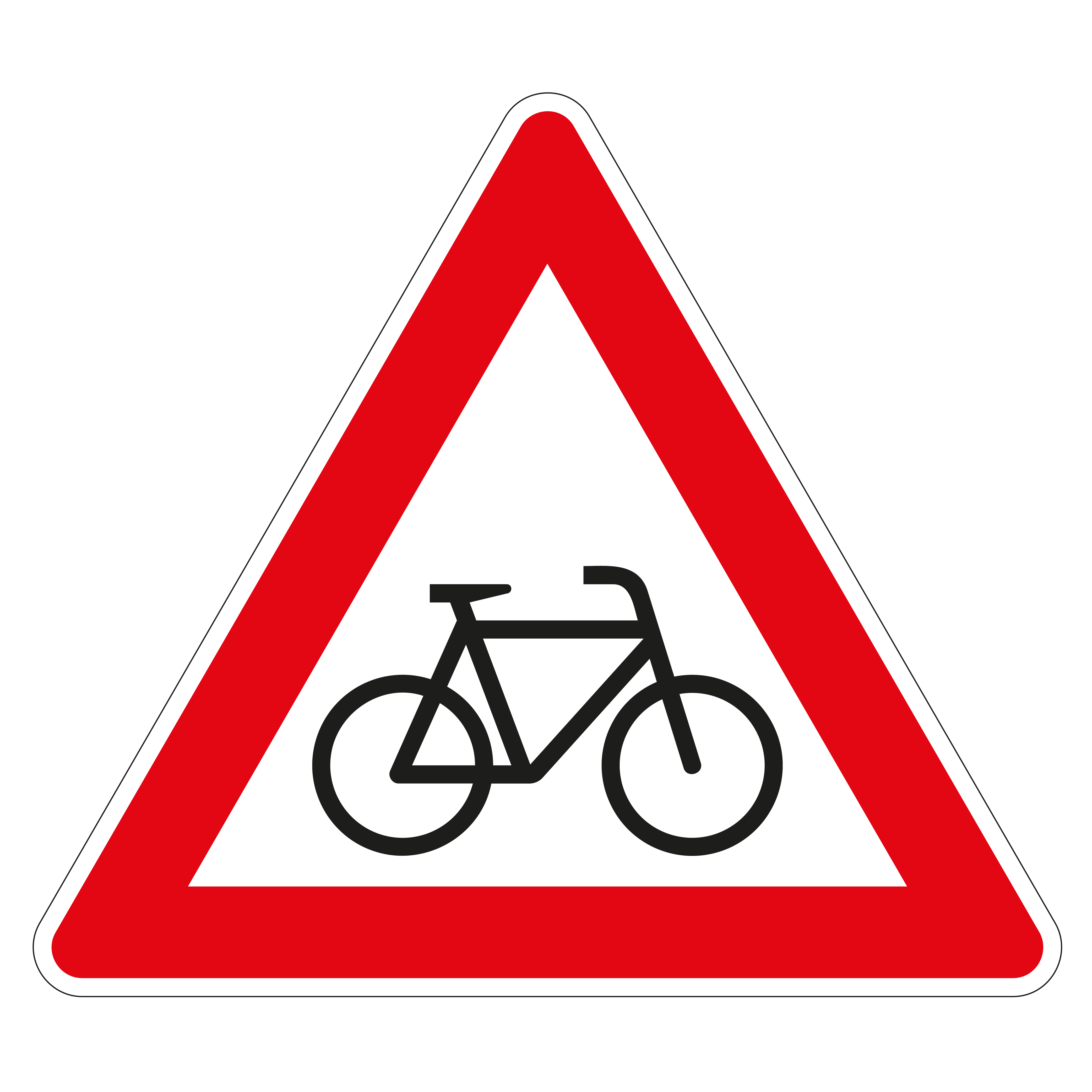 Radverkehr (VzKat 138.20, links)