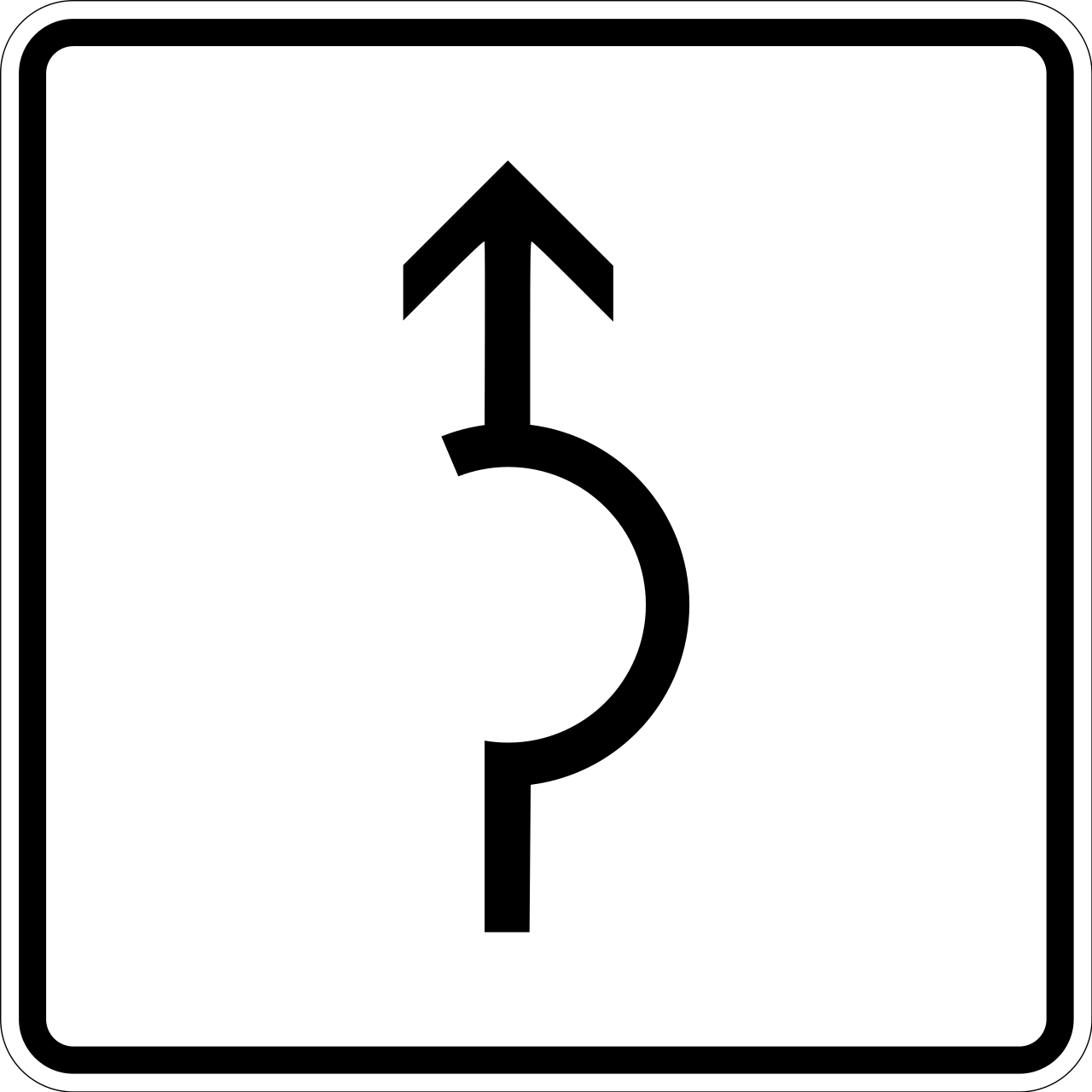 Umleitungsbeschilderung (VzKat 1000.34)