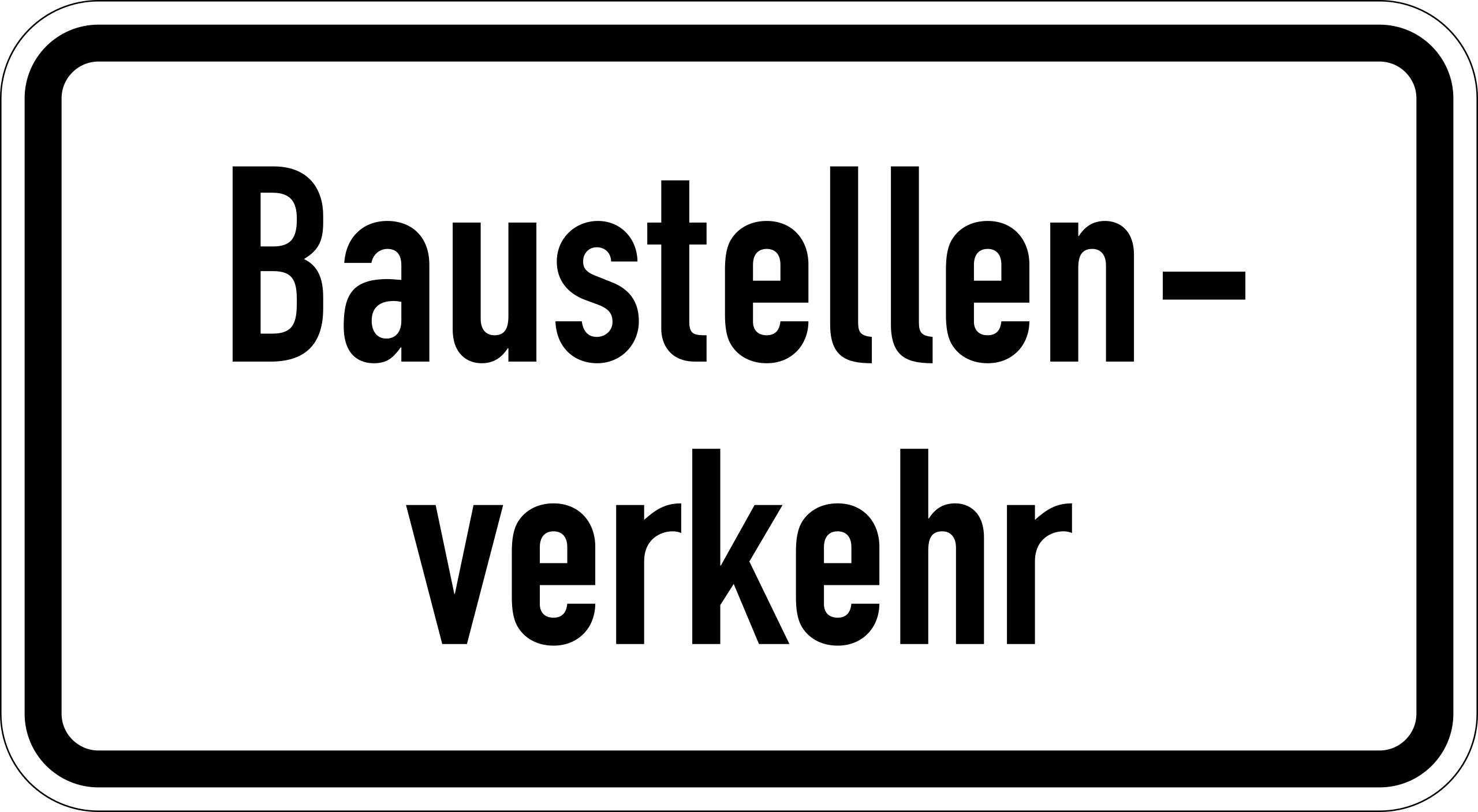 Baustellenverkehr (VzKat 1007.38)