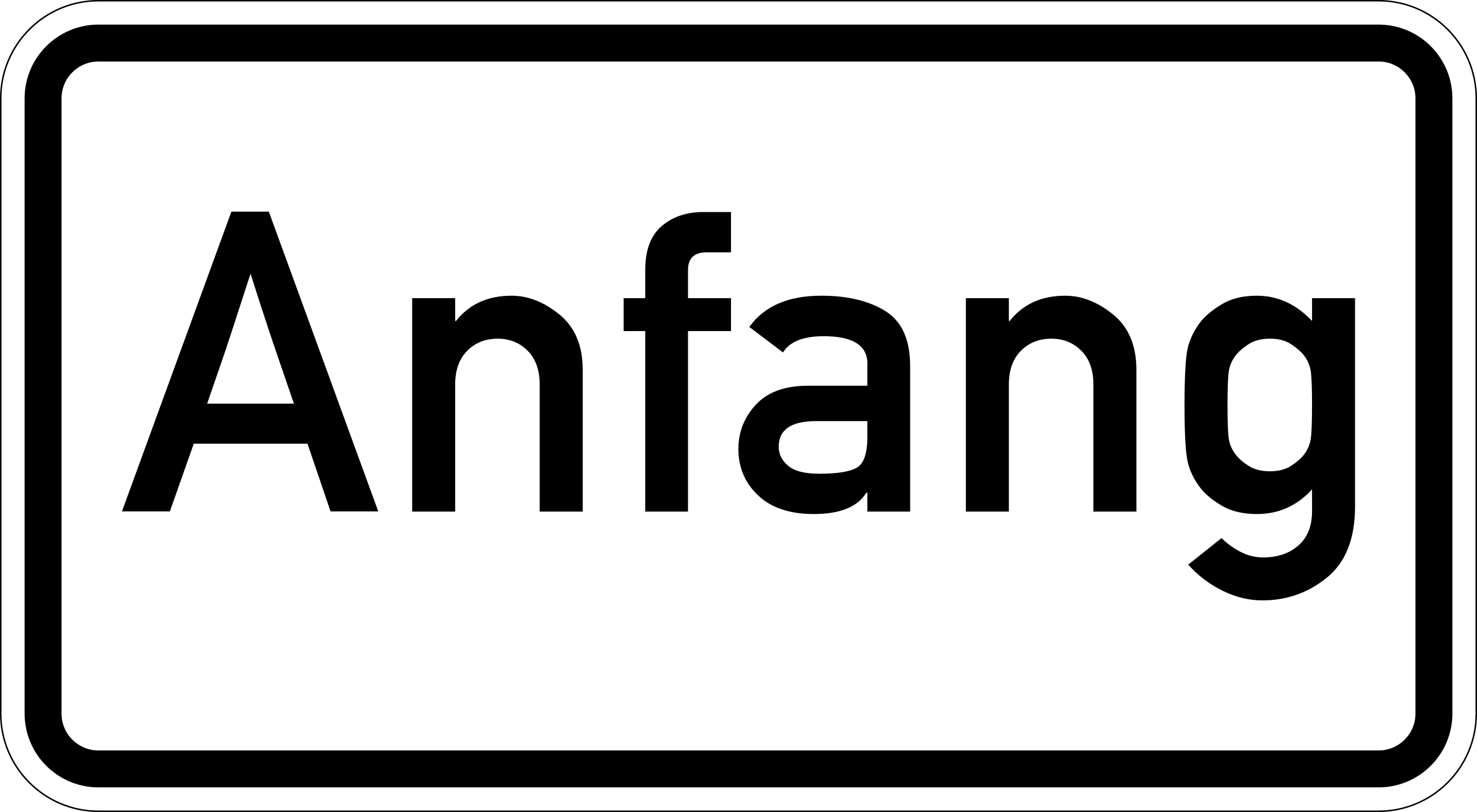Anfang (VzKat 1012.30A)