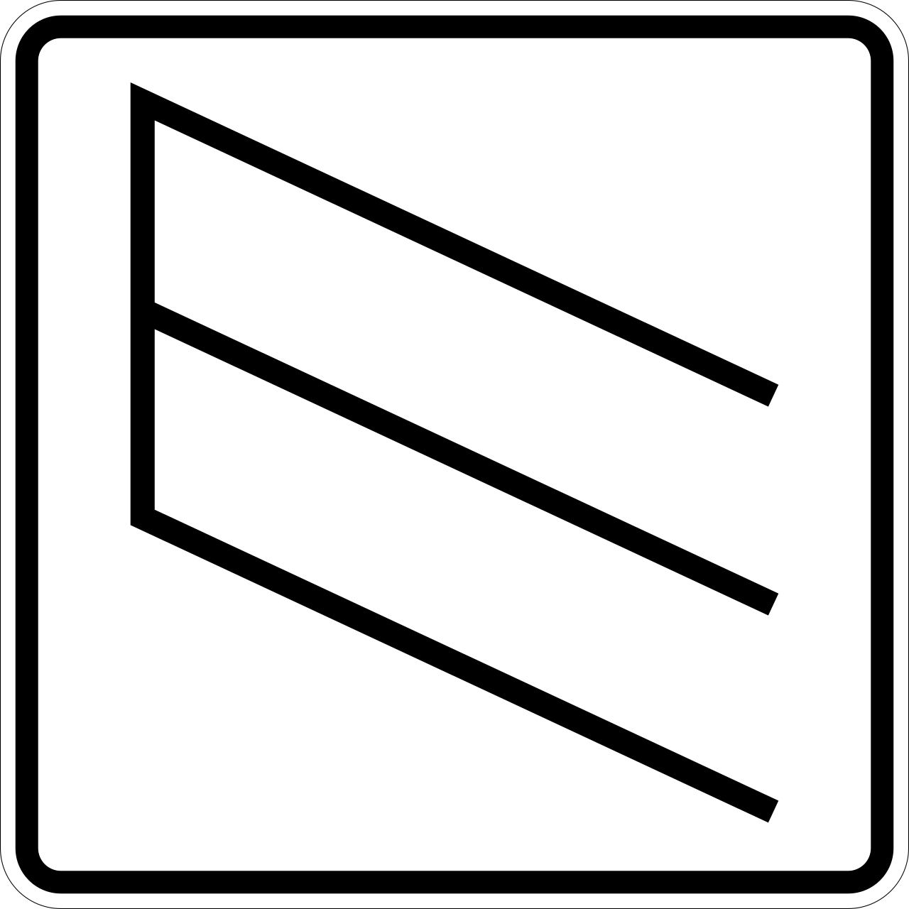 Schrägparken (VzKat 1053.39)