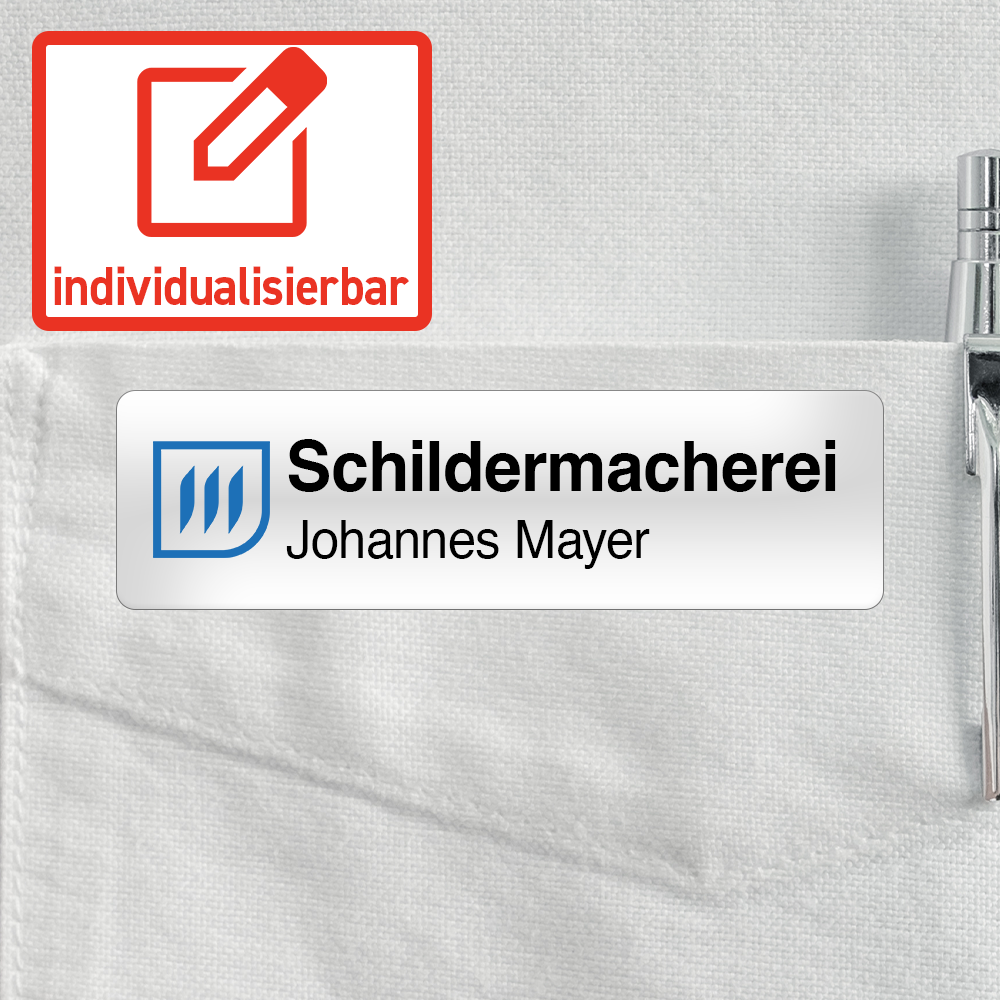 Namensschilder 70x20 mm Version 02