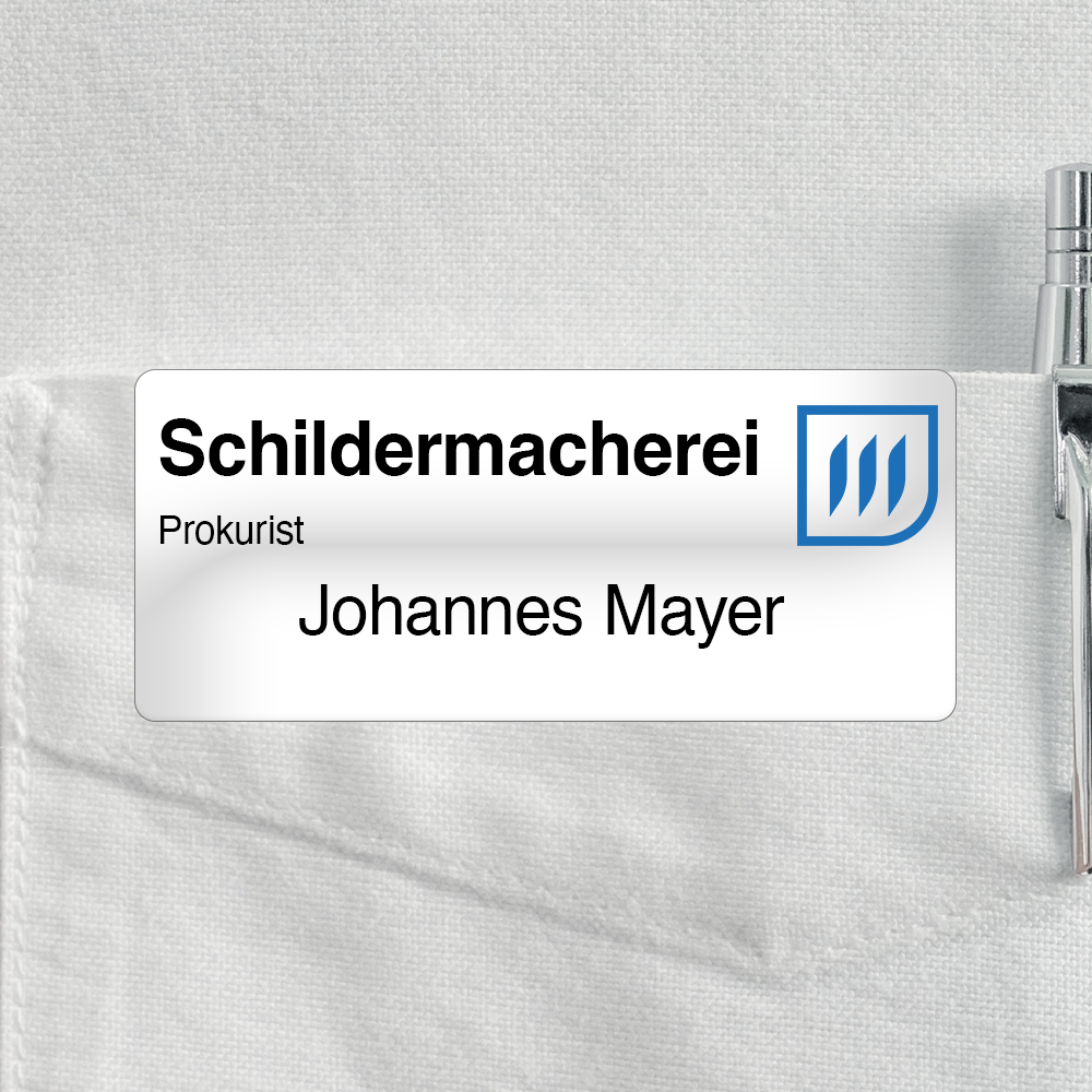 Namensschilder 70x30 mm Version 01