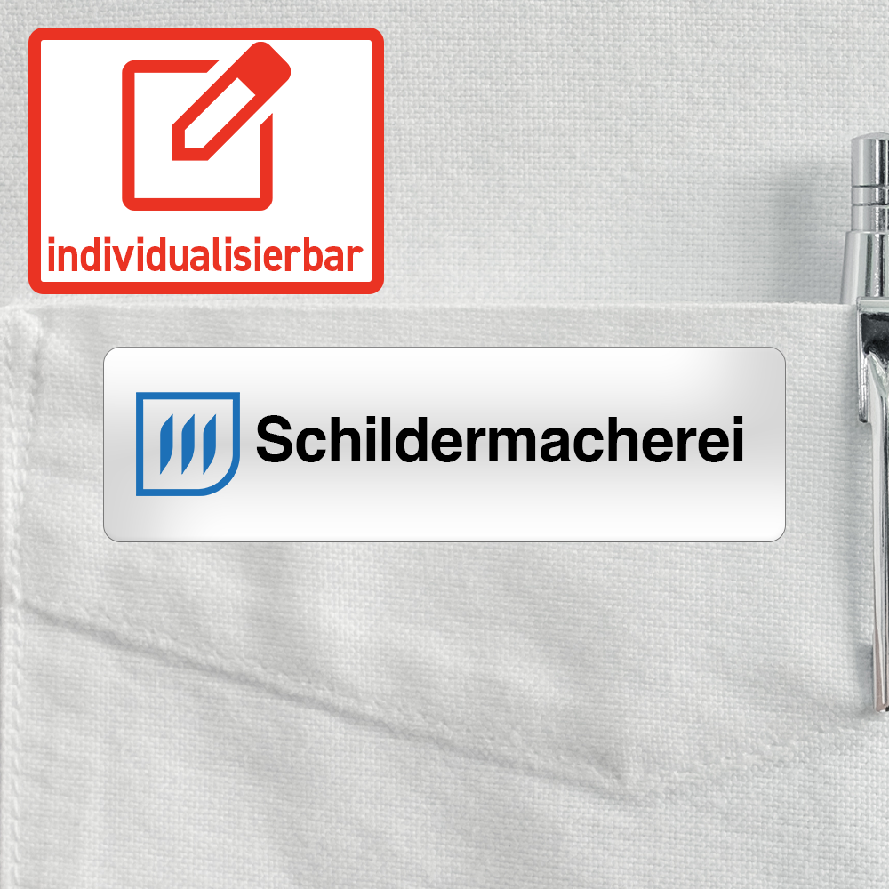 Namensschilder 70x20 mm Version 01