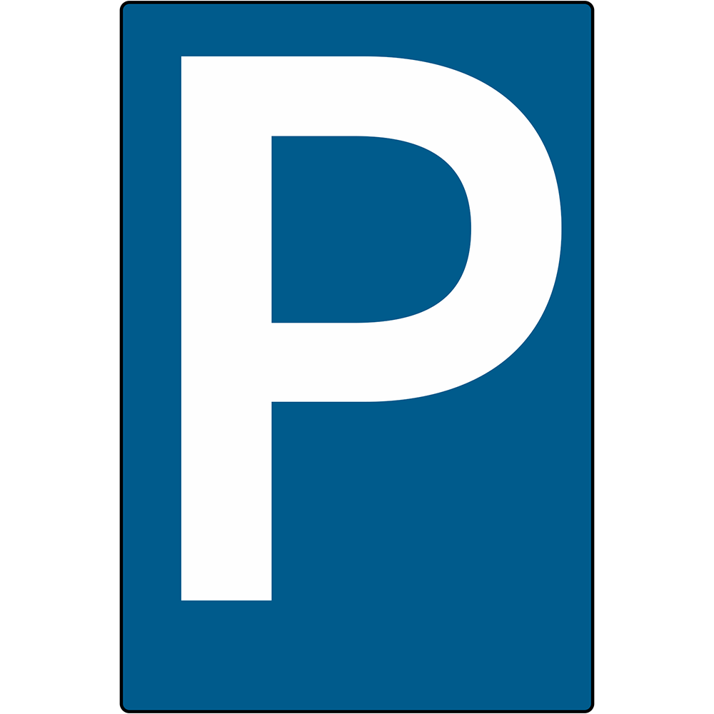 Parkplatz Piktogramm individualisierbar