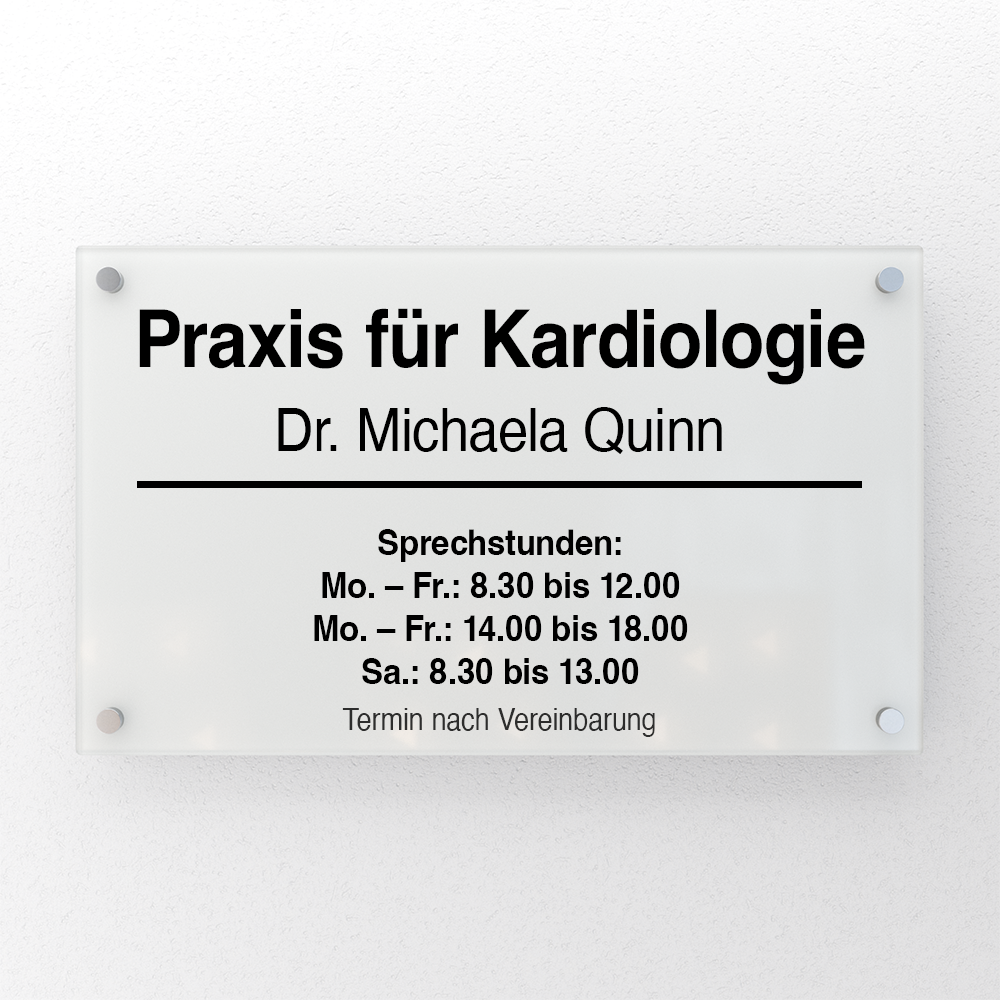 Praxisschild 500x300 Version 11
