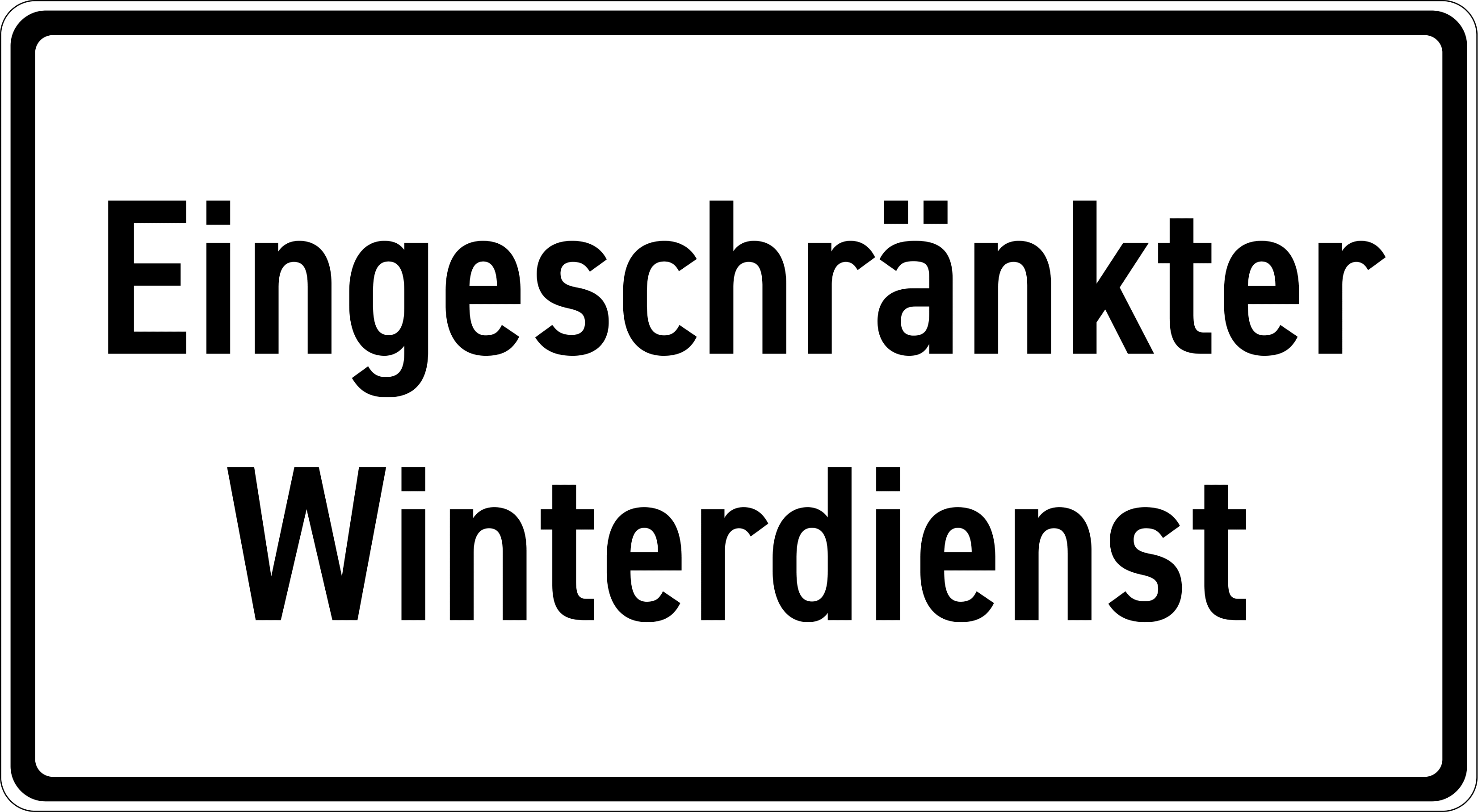 Eingeschränkter Winterdienst klein