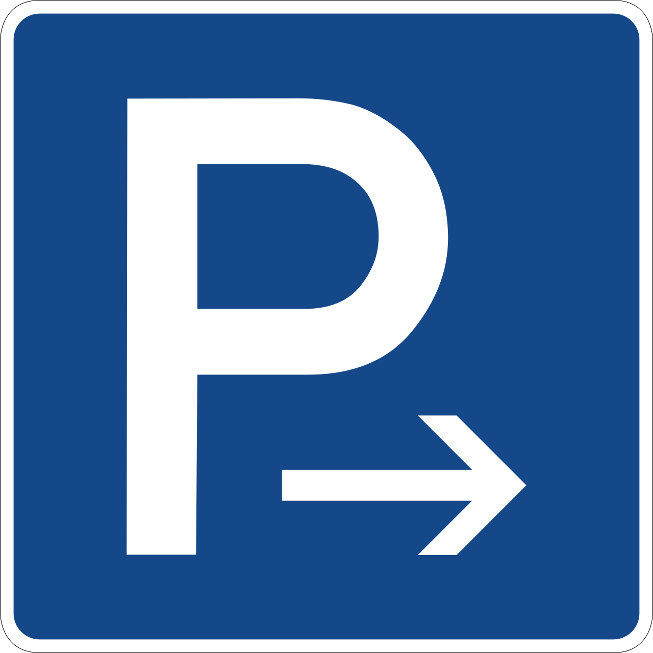 Parken, Ende (VzKat 314.20)