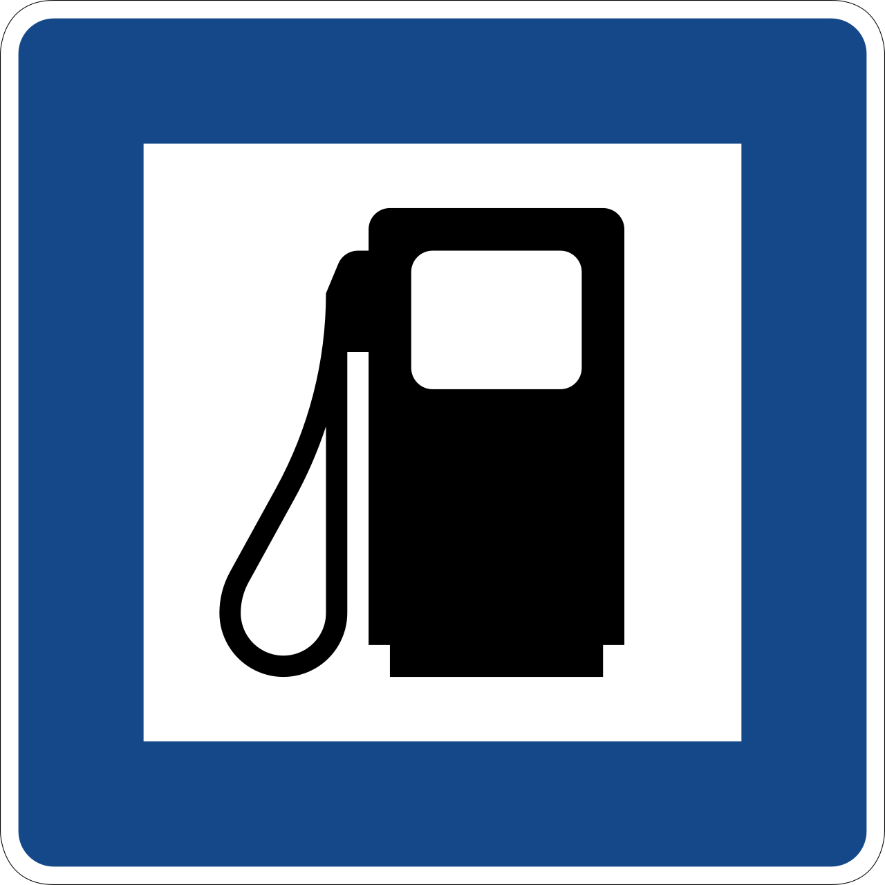 Tankstelle (VzKat 365.52)