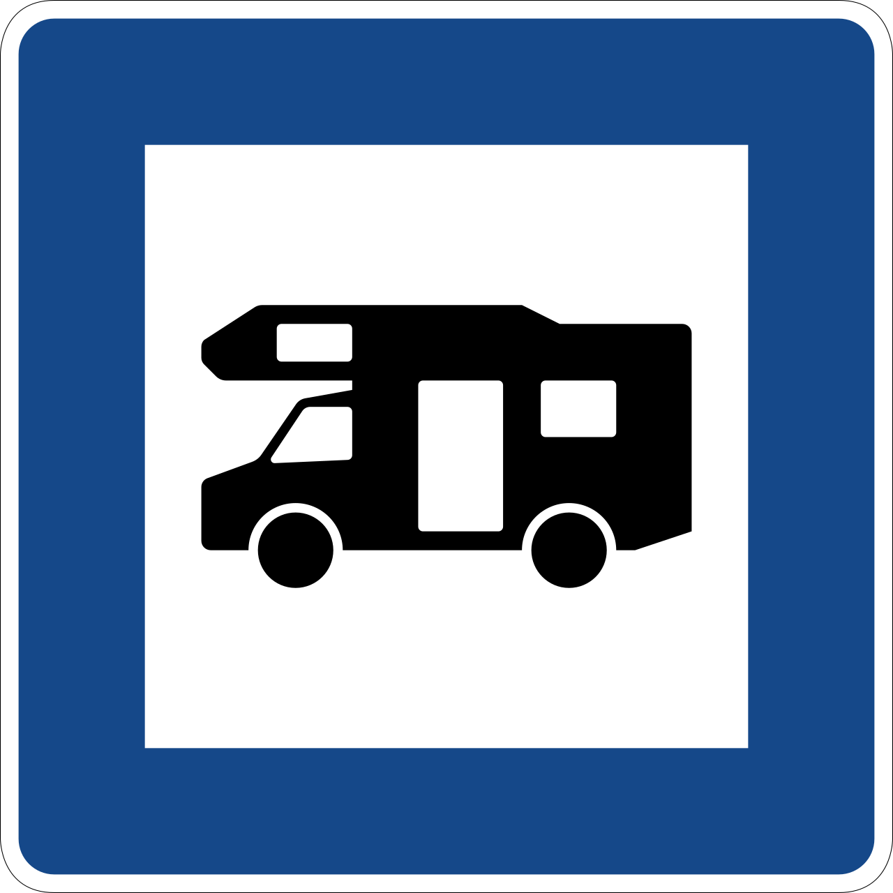 Wohnmobilplatz (VzKat 365.67)