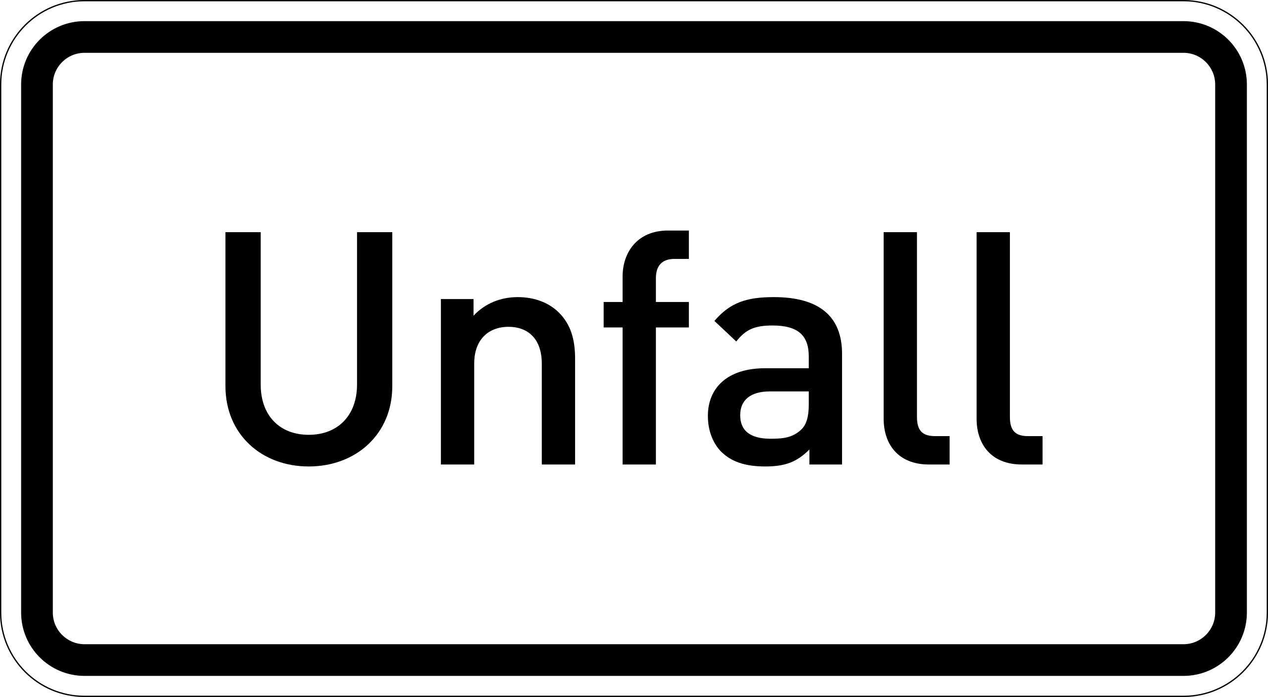 Unfall (VzKat 1007.50)