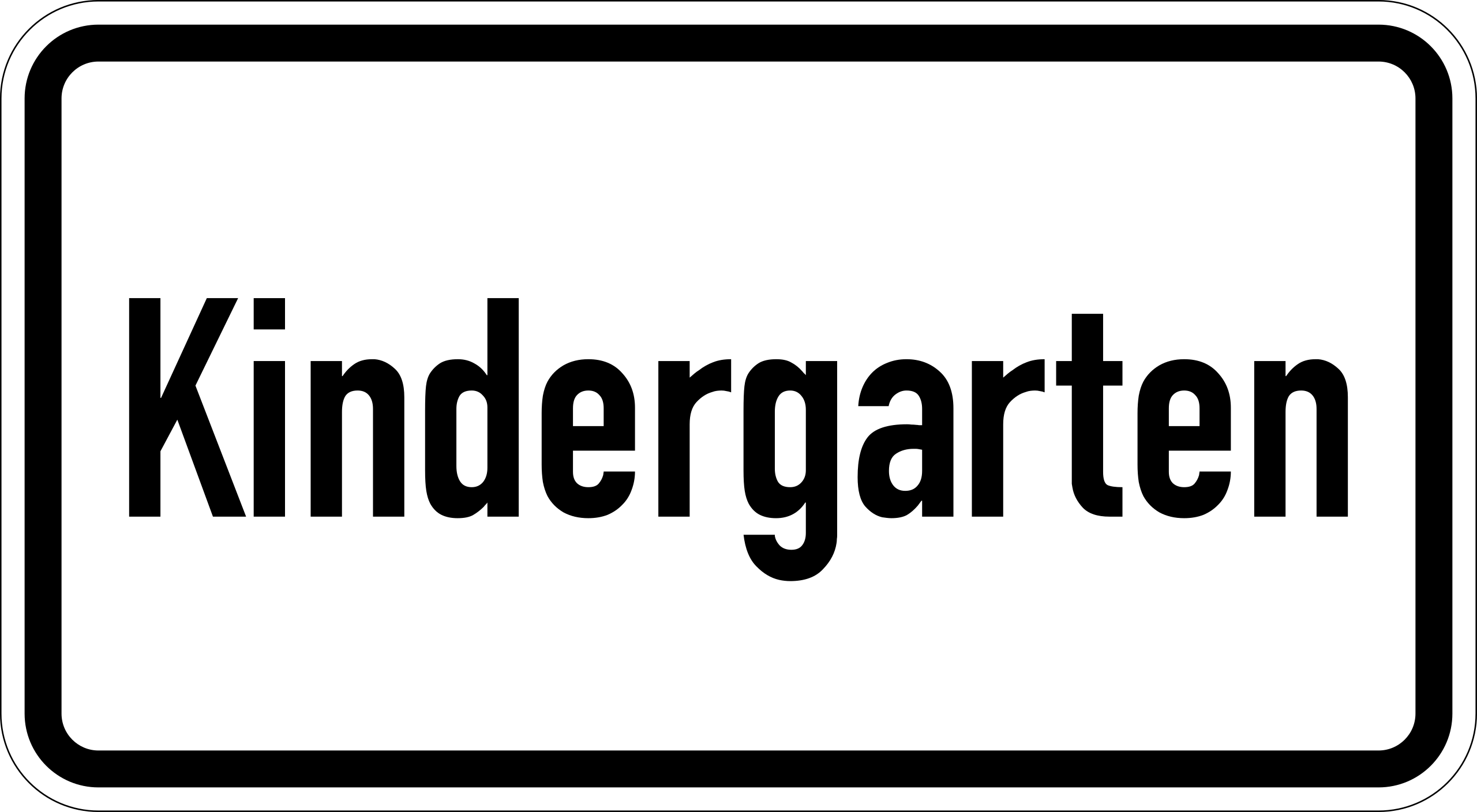 Kindergarten (VzKat 1012.51)