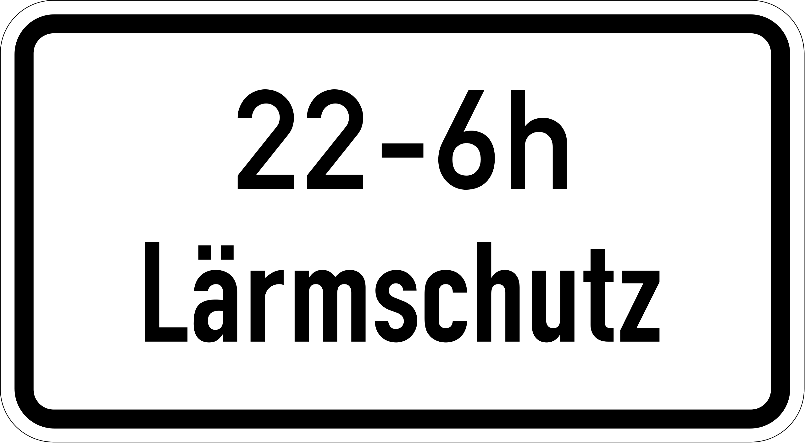 Lärmschutz (VzKat 1040.35)