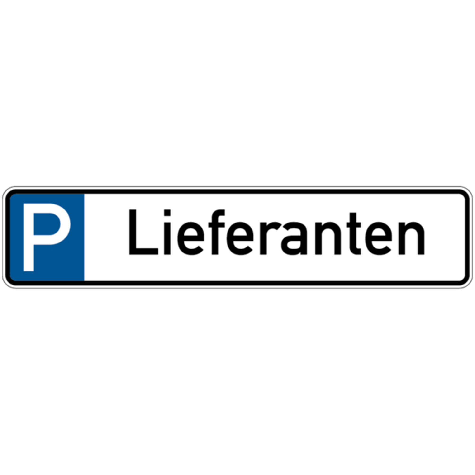 Parkplatz Lieferanten