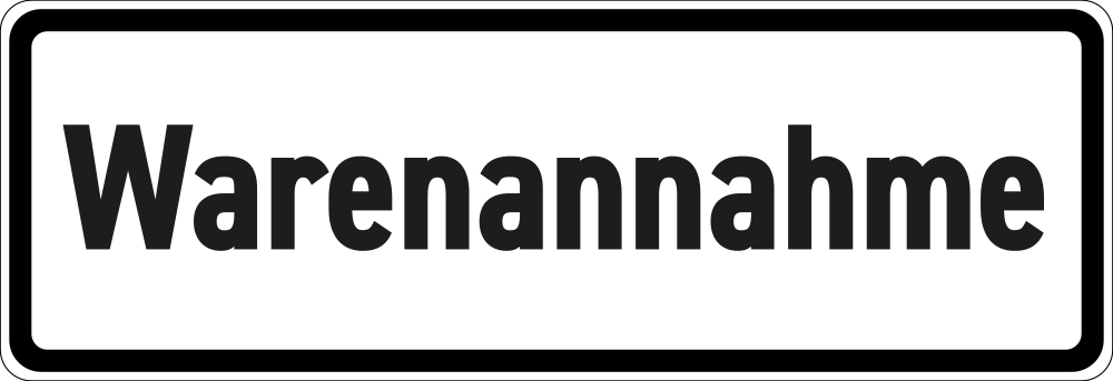 Warenannahme