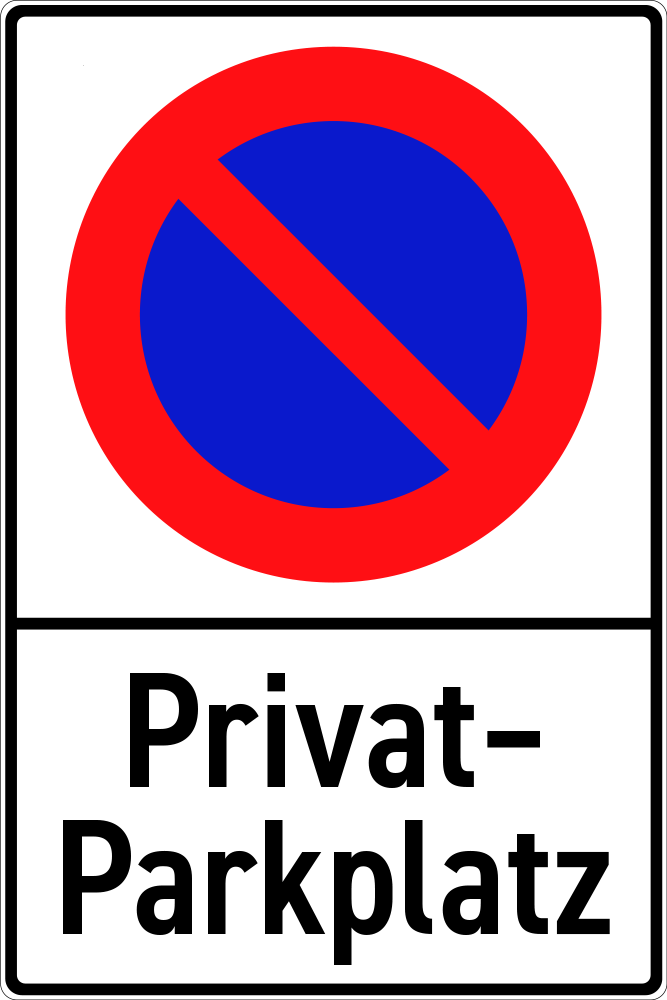 Privatparkplatz