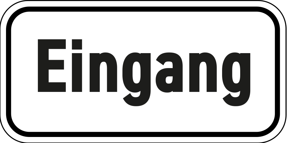 Eingang